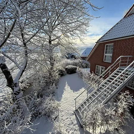 דירה Neues Feriendomizil Deichblick - Nordseeurlaub Mit Balkon Und Garten Im Idyllischen בוטיאדינגן