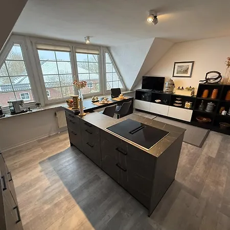 Neues Feriendomizil Deichblick - Nordseeurlaub Mit Balkon Und Garten Im Idyllischen Butjadingen Apartament *