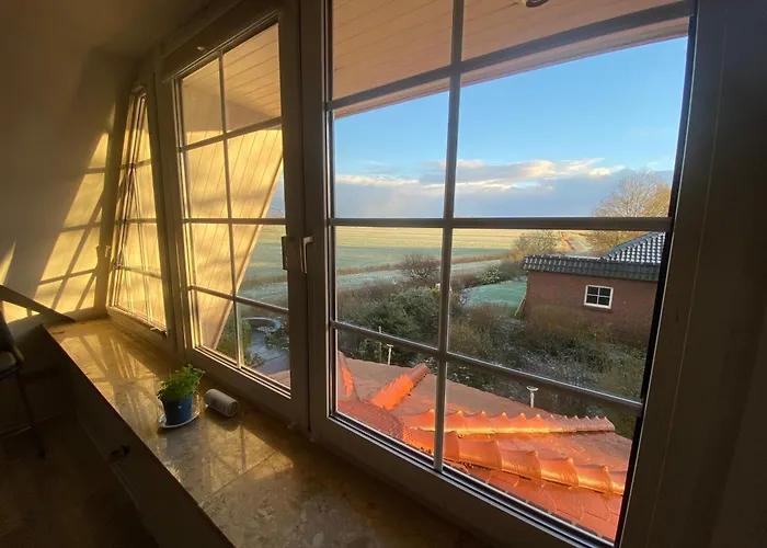 Ferienwohnung Deichblick - Nordseeurlaub In Hochwertiger 140Qm Fewo Mit Garten Im Idyllischen Butjadingen